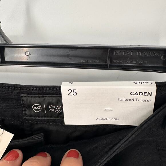 AG JEANS Adriano Goldschemid NWT Caden Tailored Trouser in Sulfur Black // 25 - Picture 15 of 16